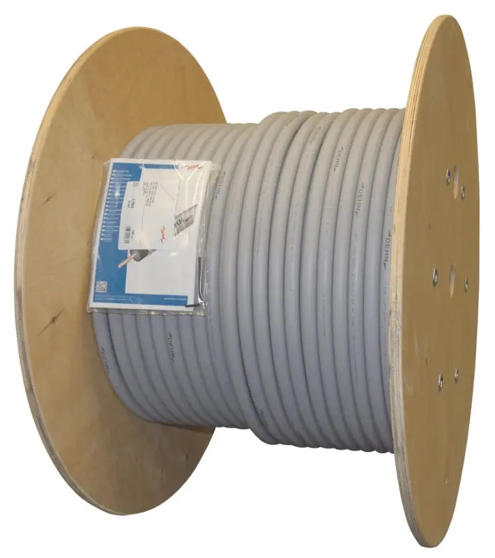 Produktfoto 1 von HVI light plus Leitung D 21 MM grau FIX-Länge EW-TR 100m