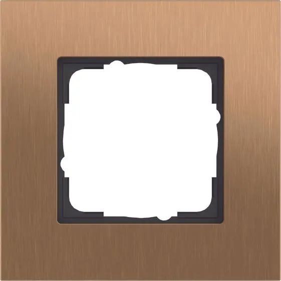 Produktfoto 1 von Abdeckrahmen 1f Gira Esprit Bronze