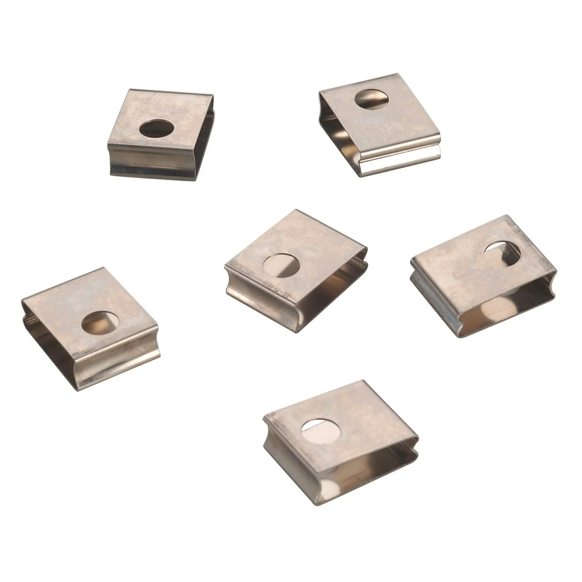Produktfoto 1 von EUTRAC Federclip f.3Ph.Einbauschiene 6er Pack