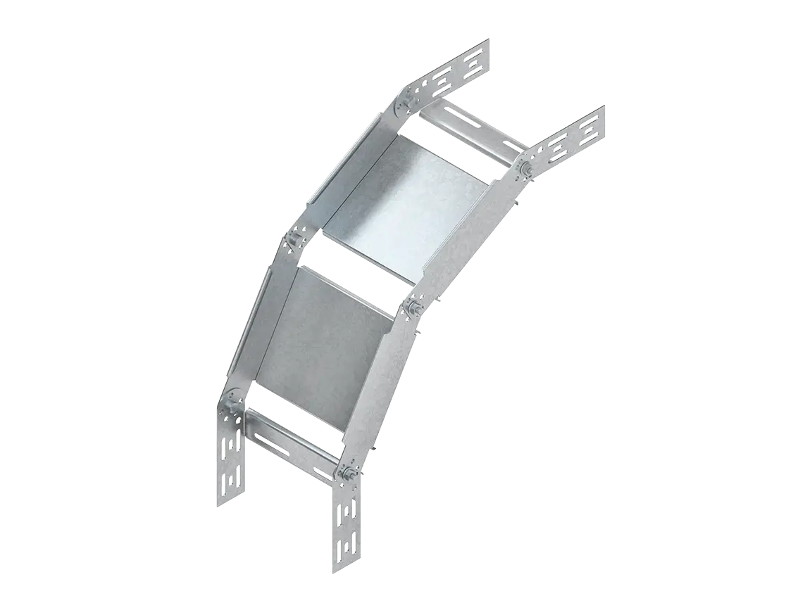 Bogen, verstellbar, vertikal, 60x100 mm feuerverzinkt