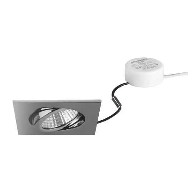 Produktfoto 1 von LED EBS 230V 6W 3000K chrom dimmbar Phasenanschnitt-/ abschnitt