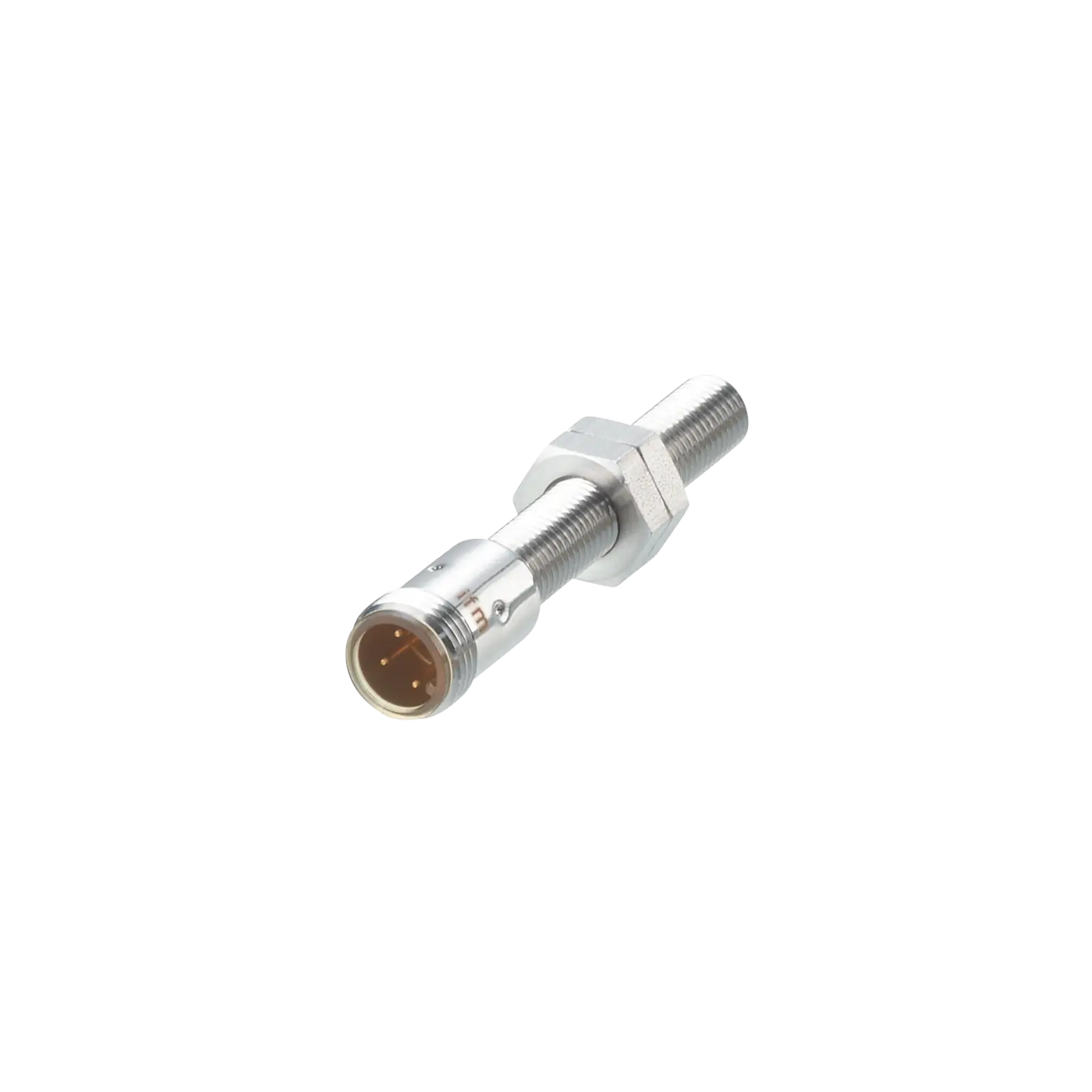Produktfoto 1 von Ind.Sensor M8x1 L=60 Sn=1mm bündig S DC PNP M12 IP67 3L 2000Hz