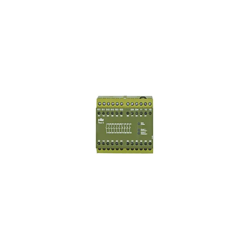 Produktfoto 1 von PNOZ 10 48VAC 6n/o 4n/c Sicherheitsschaltgerät