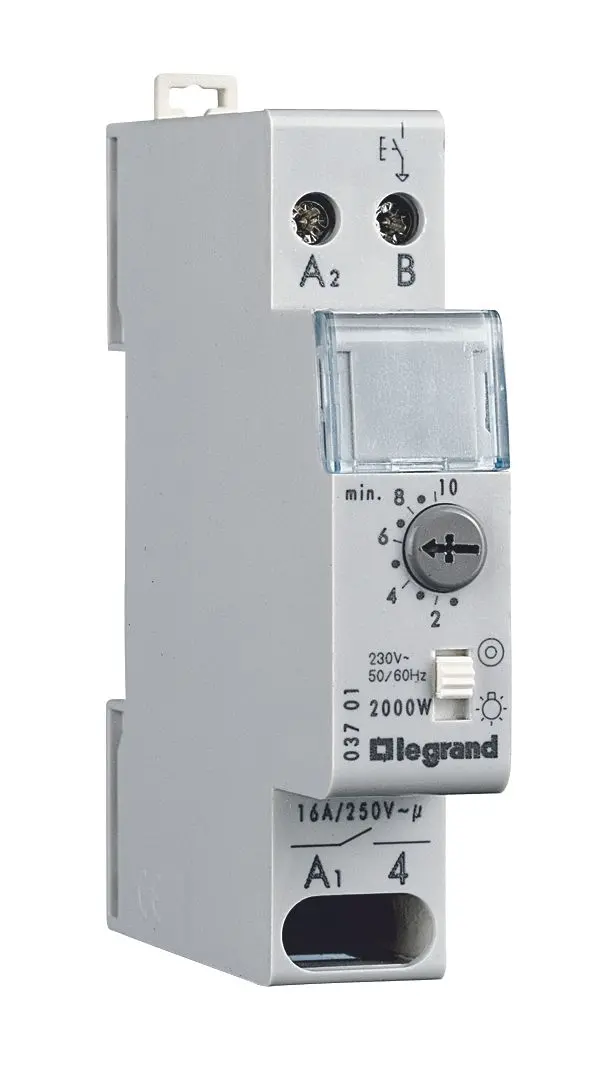 Produktfoto 1 von RexEMPlus Treppenlichtzeitschalter, elektronisch, 230V, 0,5-10 Min. 1M