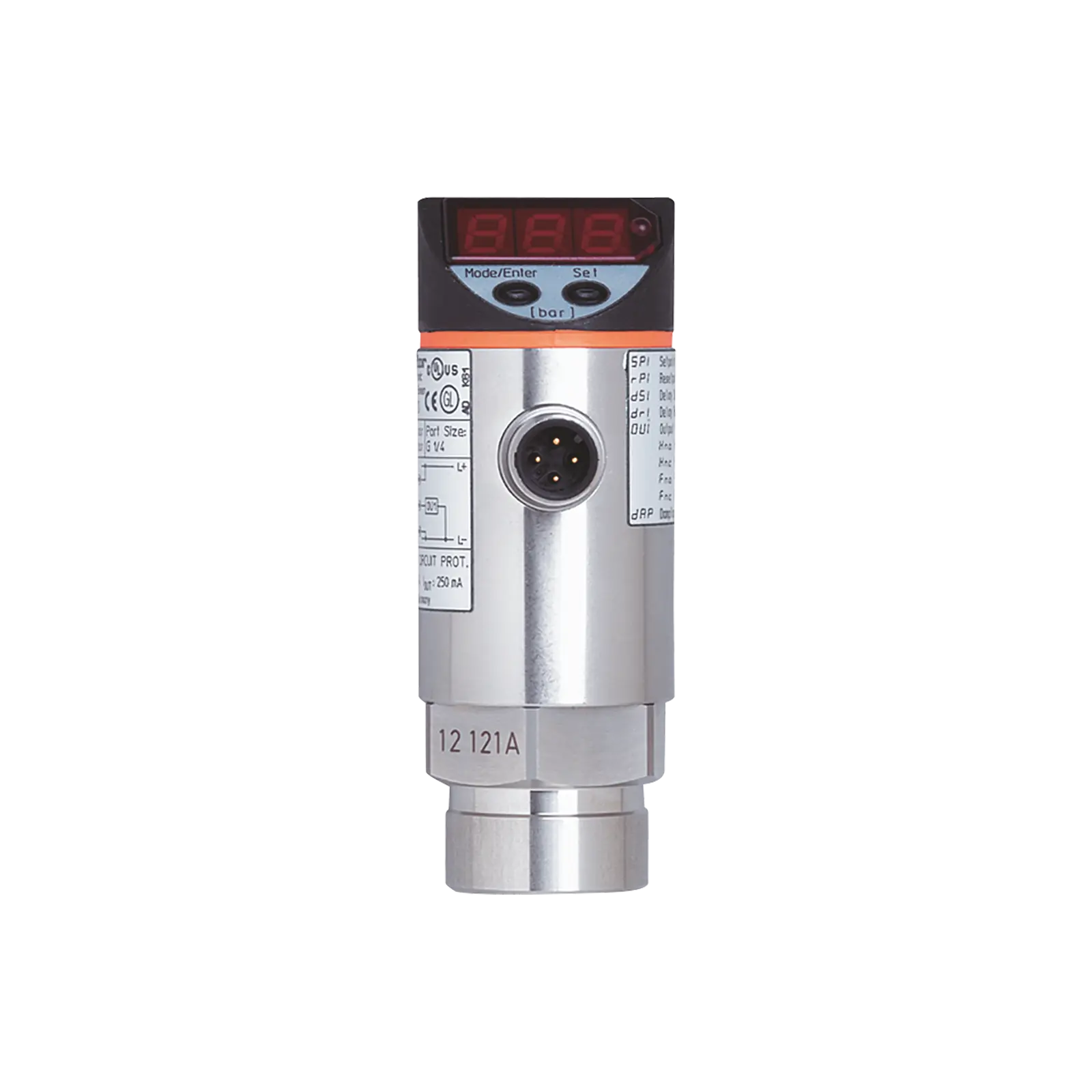 Produktfoto 1 von el.Drucksensor -15...15psi 1/4 NPT Innen -25...80°C Relativdruck