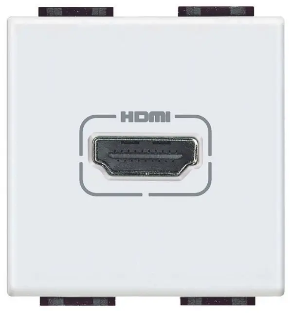 Produktfoto 1 von Anschlussdose HDMI WEISS