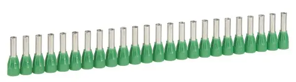 Produktfoto 1 von Aderendhülsen Starfix, f.6mm² Grün, isoliert, in Bändern