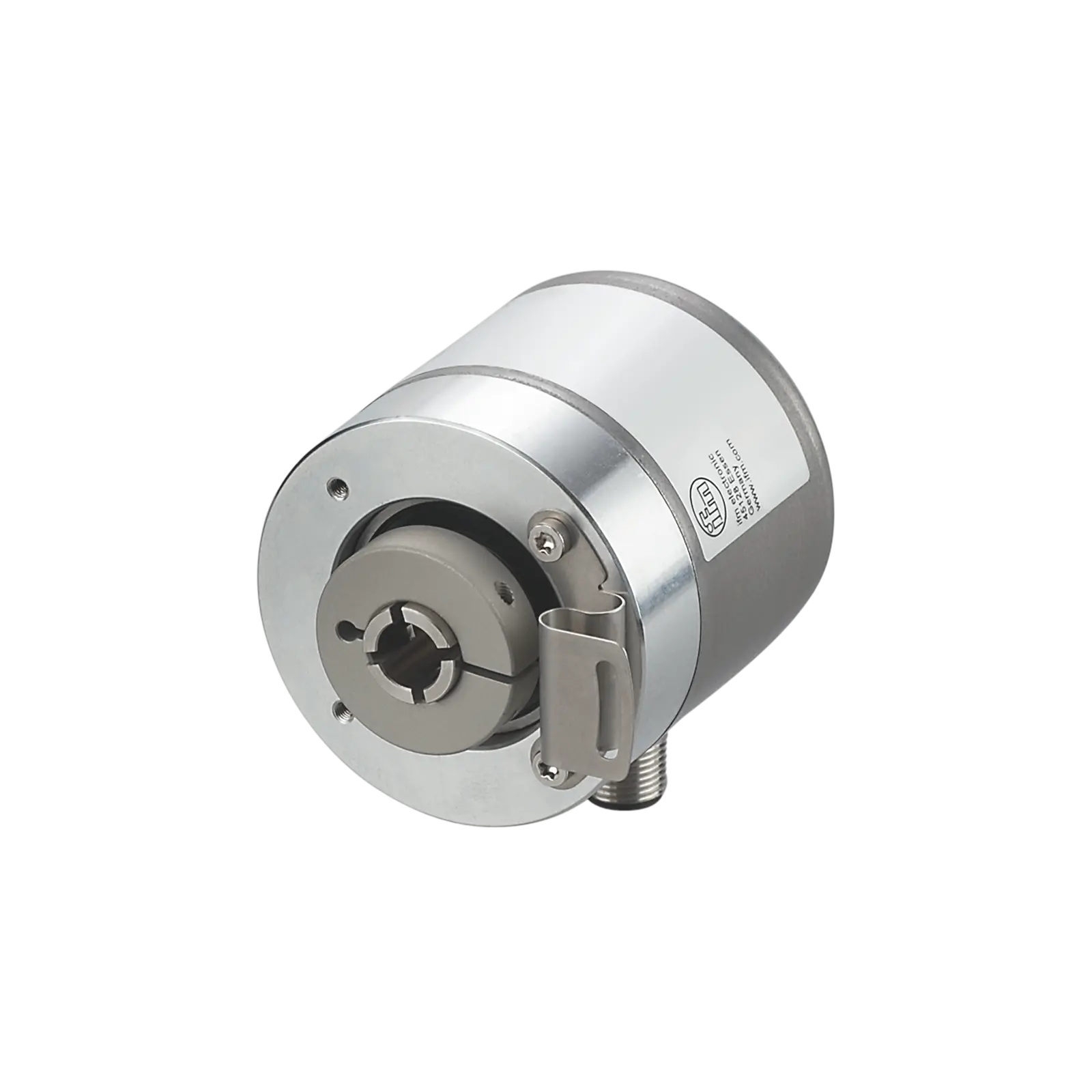Produktfoto 1 von Einseitig offener Hohlwellendrehgeber D=9,525mm 1...10000 IO-Link M12