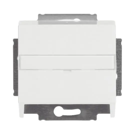 Produktfoto 1 von Abdeckung für Daten-Kommunikations- Steckverbinder UP studioweiß