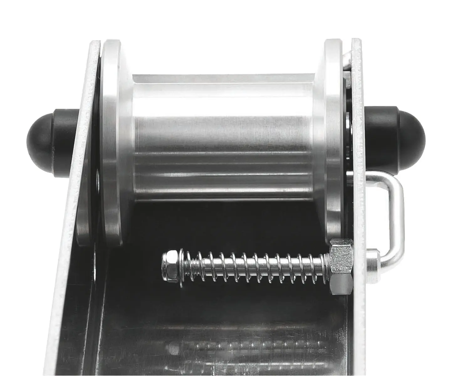 Produktfoto 1 von Aluminium-Rollschienen mit Aluminiumrollen und Trommelarretierung
