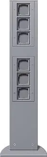 Produktfoto 1 von 769mm 6xLeereinheit Energiesäule Farbe alu