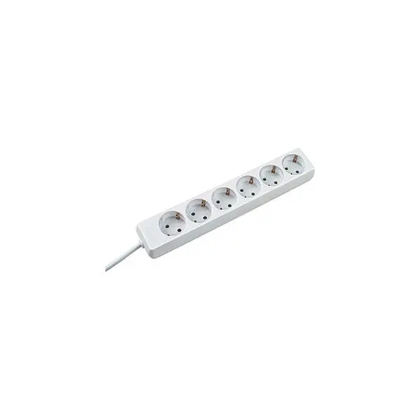 SELLY 6xSchuko weiß Strom 1