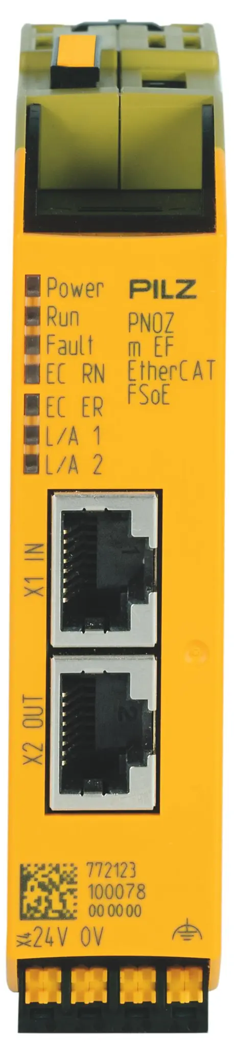 Produktfoto 1 von PNOZ m EF EtherCAT FSoE Sicheres Kommunikationsmodul