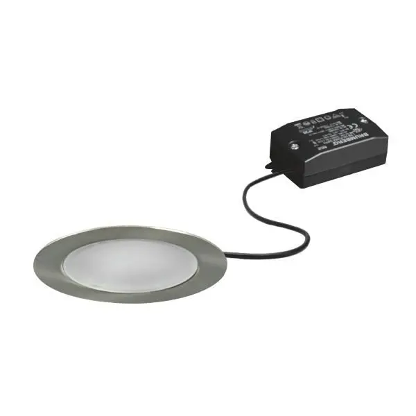 LED EBS 230V 3W 3000K nickel nicht dimmbar
