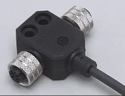 Produktfoto 1 von Zentralverteiler M12/2 5m PUR Gehäuse TPU IP67