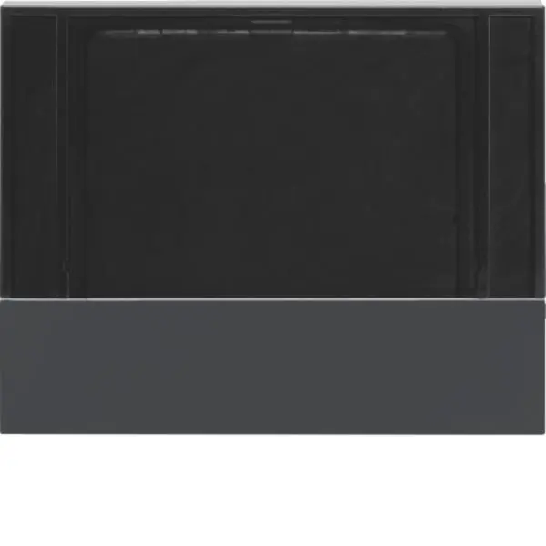 Produktfoto 1 von Abdeckung KNX RTR/Raumkontroller Berker K.1/K.5 anthrazit matt