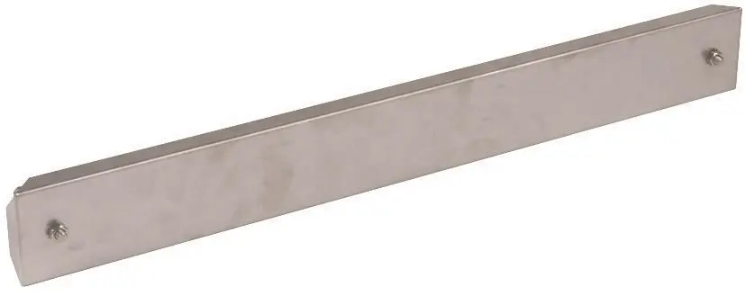 Produktfoto 1 von Abdeckung f. PA-Schiene Niro m. 12 Anschlüssen