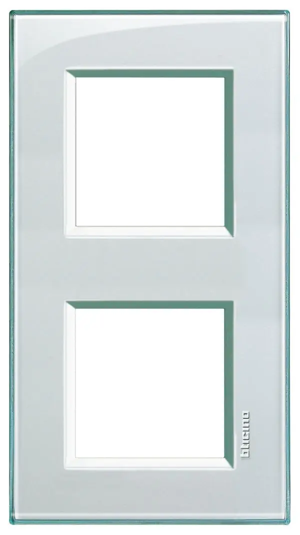 Produktfoto 1 von Abdeckrahmen LIVINGLIGHT: 2f, 2 + 2 Module, Aquamarin