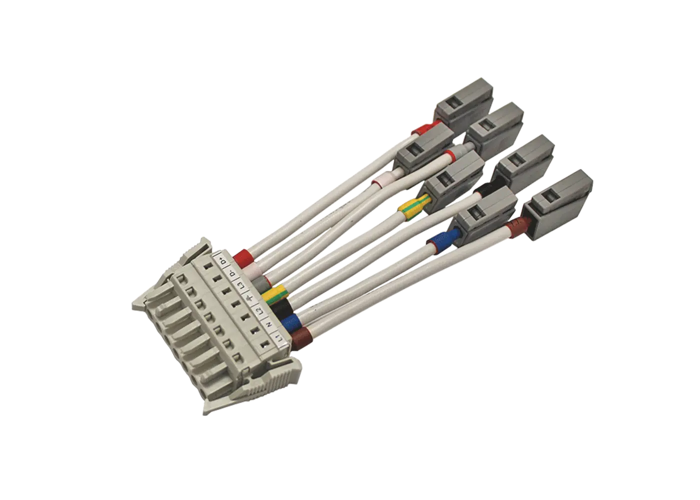 Produktfoto 1 von Einspeisung für FLEXO Serie DALI - Stecker mit Schnellklemmen - 7x2,5mm²