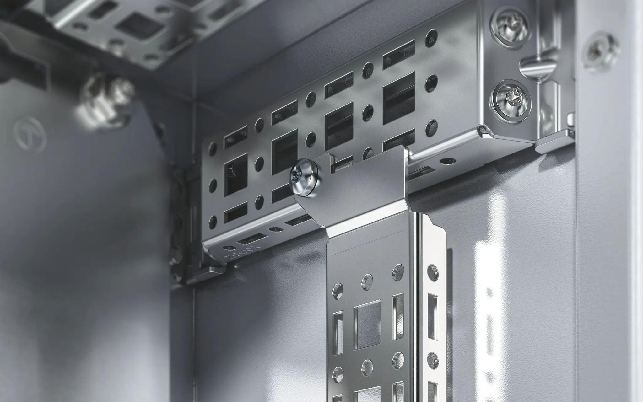 Produktfoto 1 von System-Chassis 14 x 39mm, Türbreite: 500mm