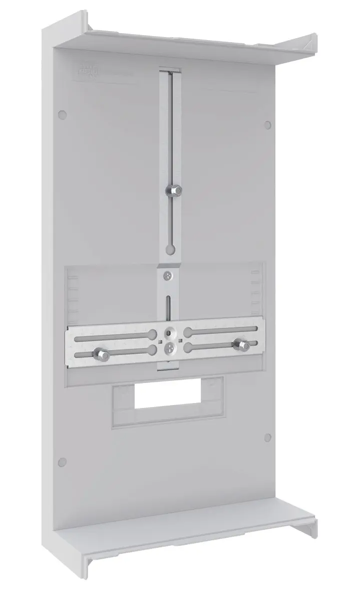Produktfoto 1 von ESPRO-Modul tief BxH:250x450mm Zählertragplatte 3-Punkt