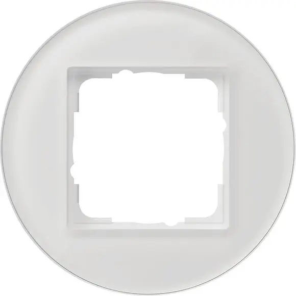 Produktfoto 1 von Abdeckrahmen 1f Gira Studio G Weiß