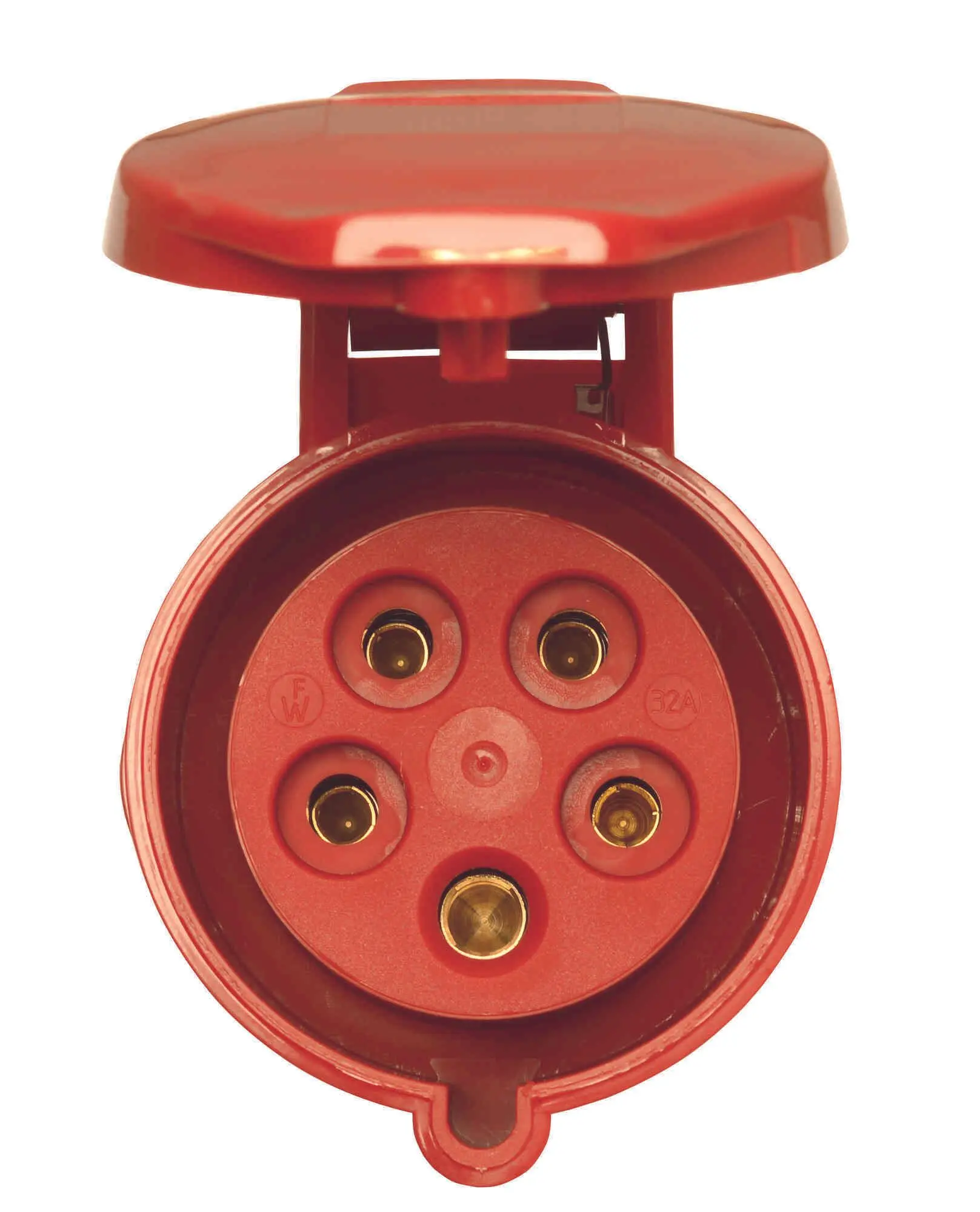 Produktfoto 1 von Anbaudose geraden63A 5P 400V 6h IP44