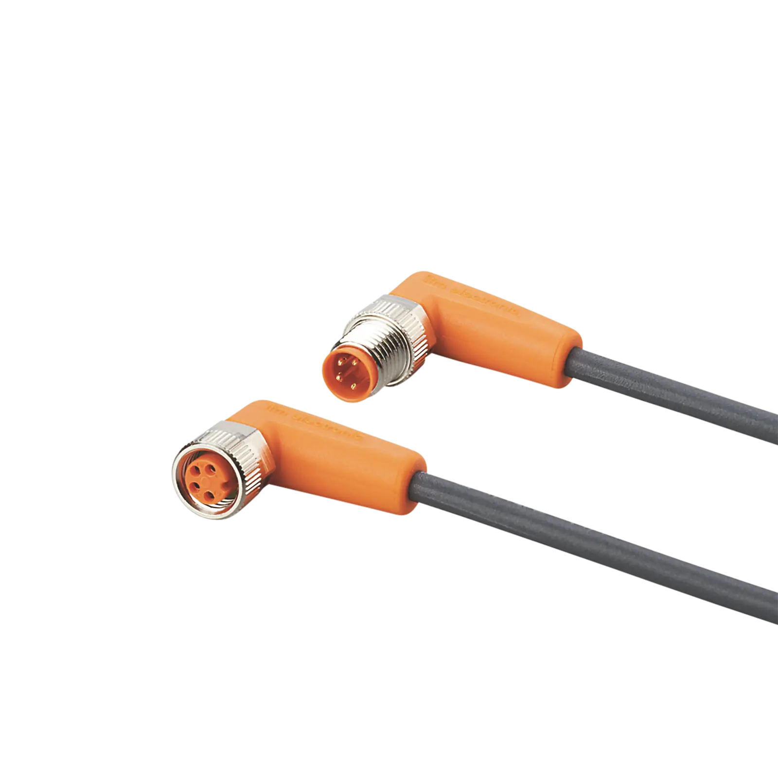 Produktfoto 1 von Verbindungskabel <50VAC 0,2m PUR Gehäuse TPU orange FKM IP65/67-69K