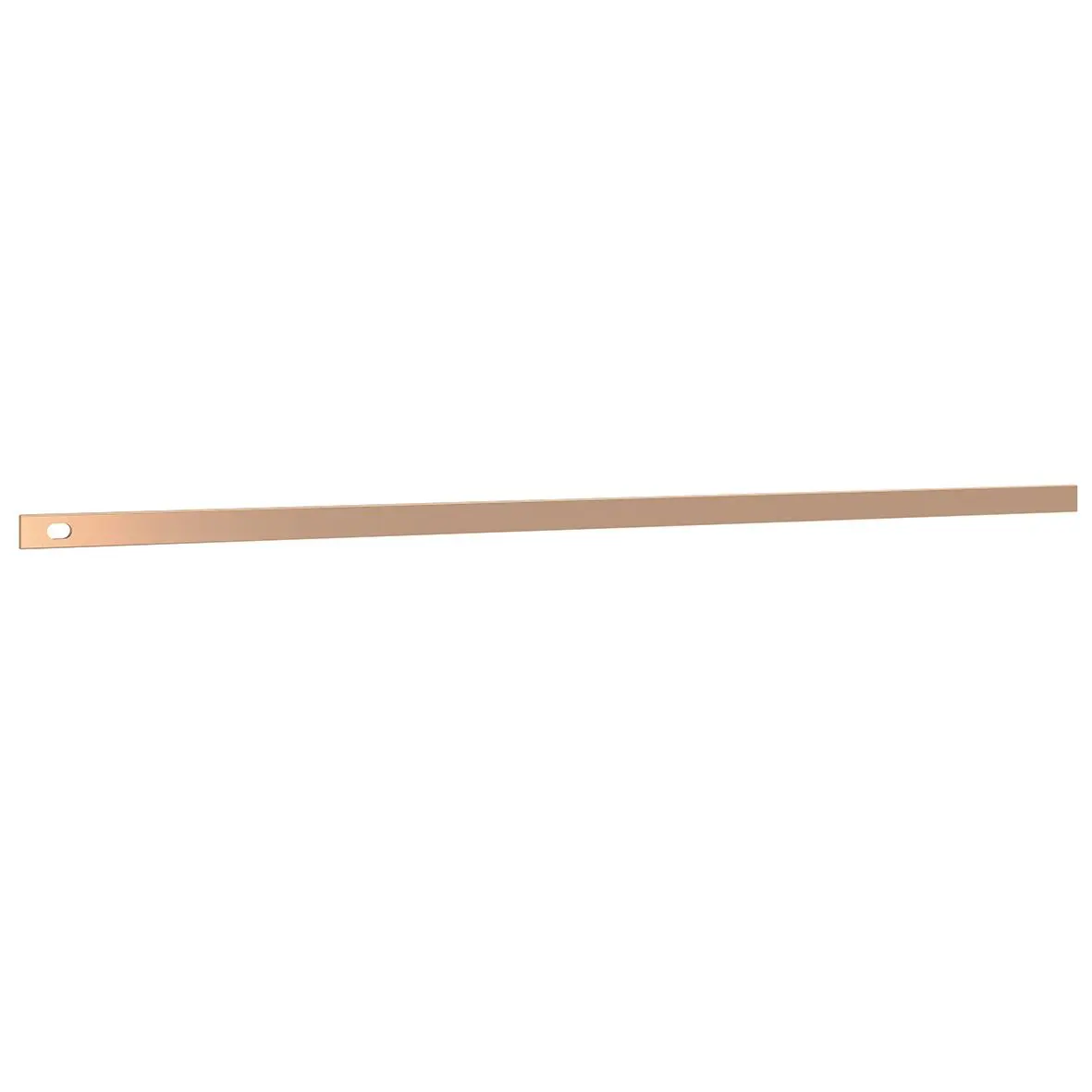 Produktfoto 1 von Cu-Schiene 3FB 20x5x791mm waagrecht einseitig um 46mm verlängert