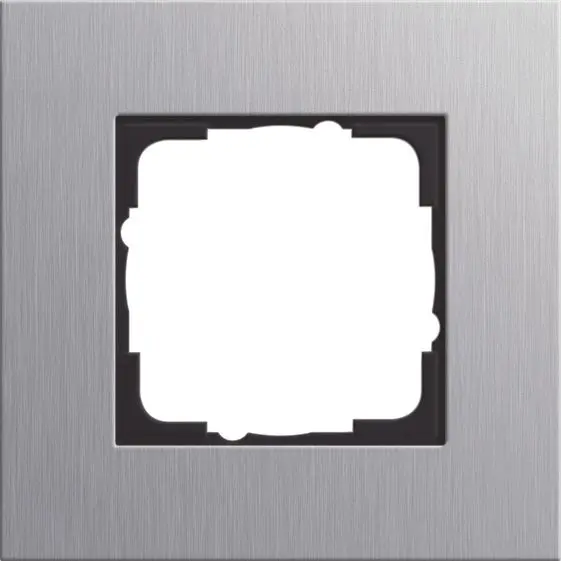Produktfoto 1 von Abdeckrahmen 1fach Esprit aluminium
