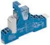Koppelrelais mit Push-In-Klemmen, 2 Wechsler 8 A, Spule 24 V DC