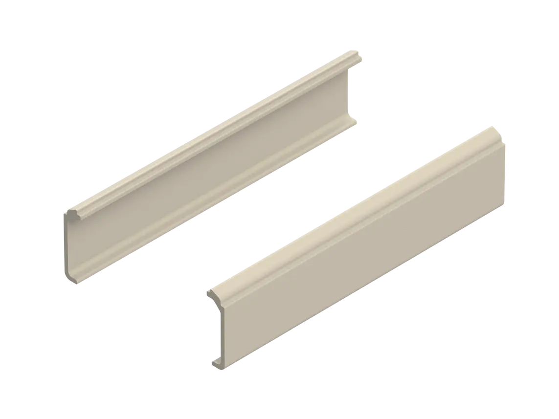 Produktfoto 1 von GFK-Stoßstellenverbinder, horizontal clipbar pultrudiert