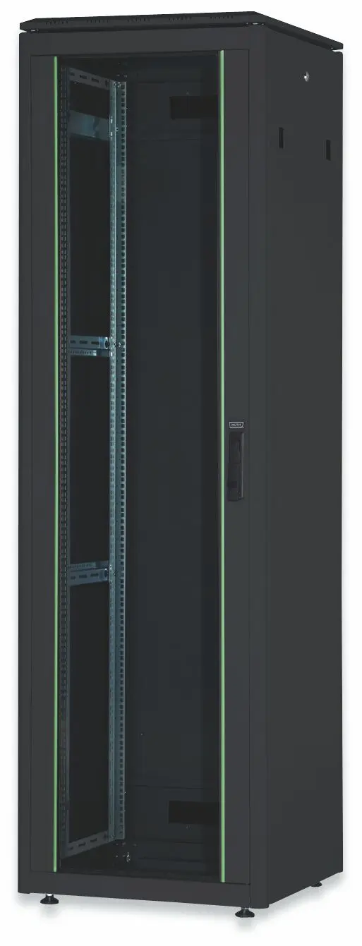 Produktfoto 1 von DIGITUS 42HE Netzwerkschrank 2053x600x600mm sw