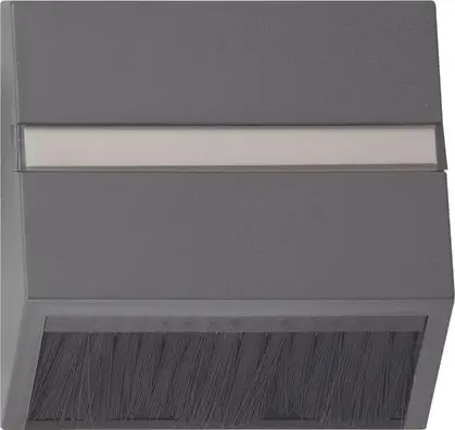 Produktfoto 1 von Adapterrahmen Steckhaube System 55 anthrazit