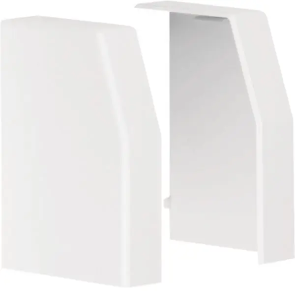 Produktfoto 1 von Endstück Paar schnittkaschierend zu Rangierkanal RK 110x80mm reinweiß