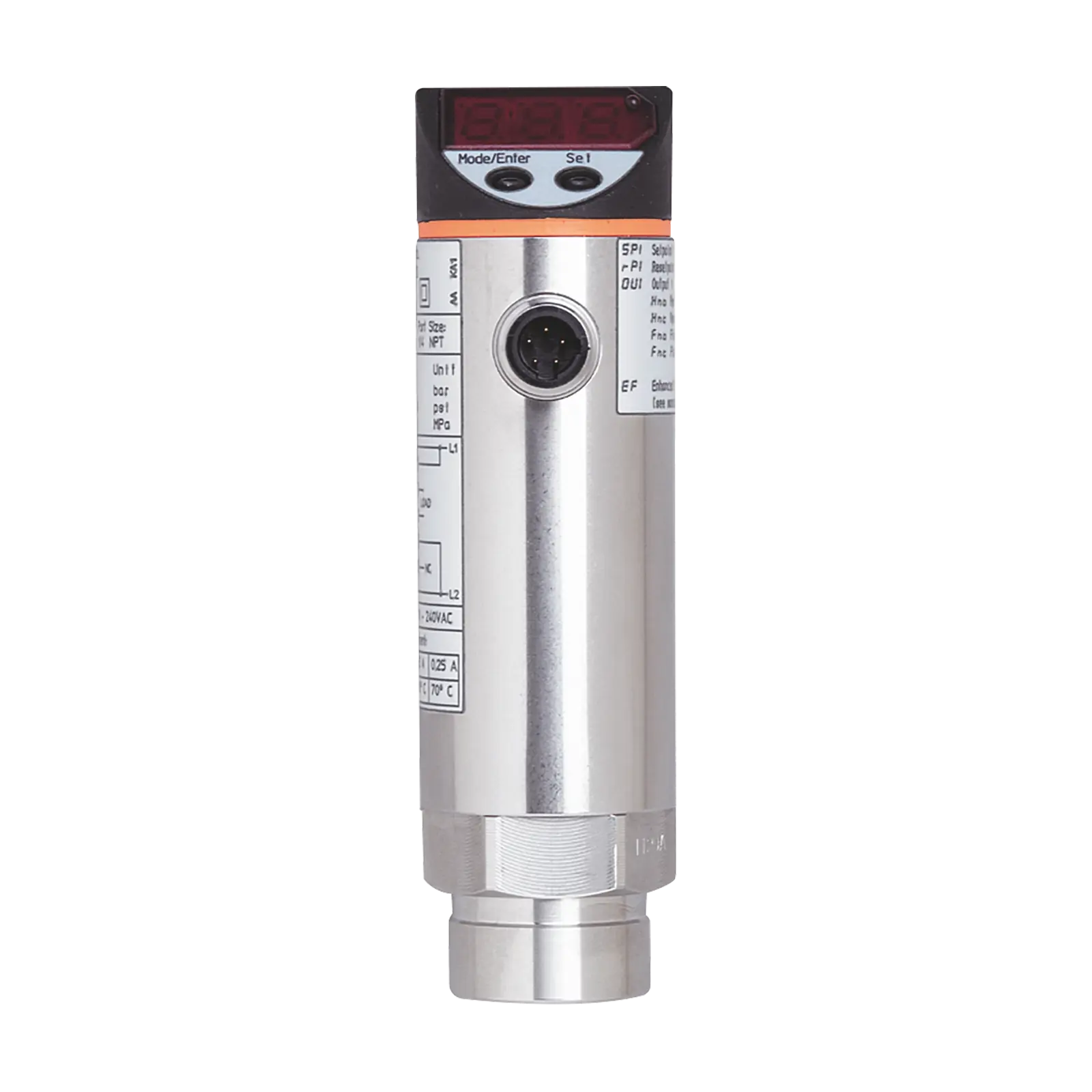 Produktfoto 1 von el.Druckschalter 0...25bar 1/4 NPT Innen -25...80°C Relativdruck