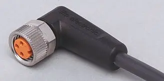 Produktfoto 1 von Anschlusskabel m.Buchse PNP 5m PUR Geh. TPU schwarz FKM transp. IP65/67-69K