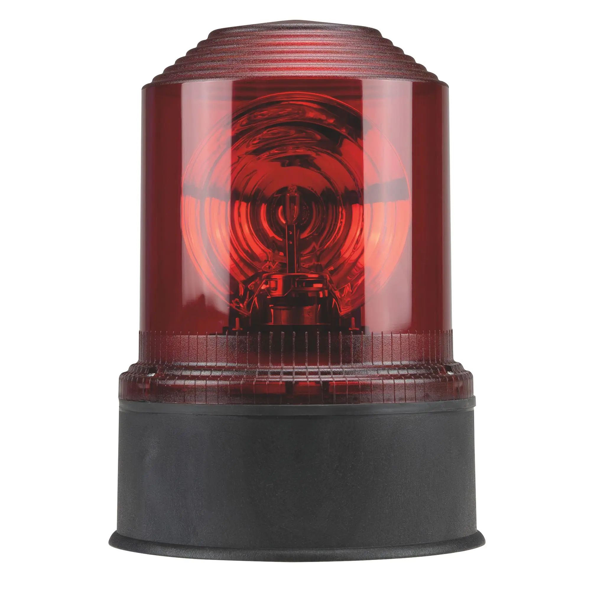 Drehspiegelleuchte 240V~ (0,11A) rot incl. GL 25W (Ba15d)