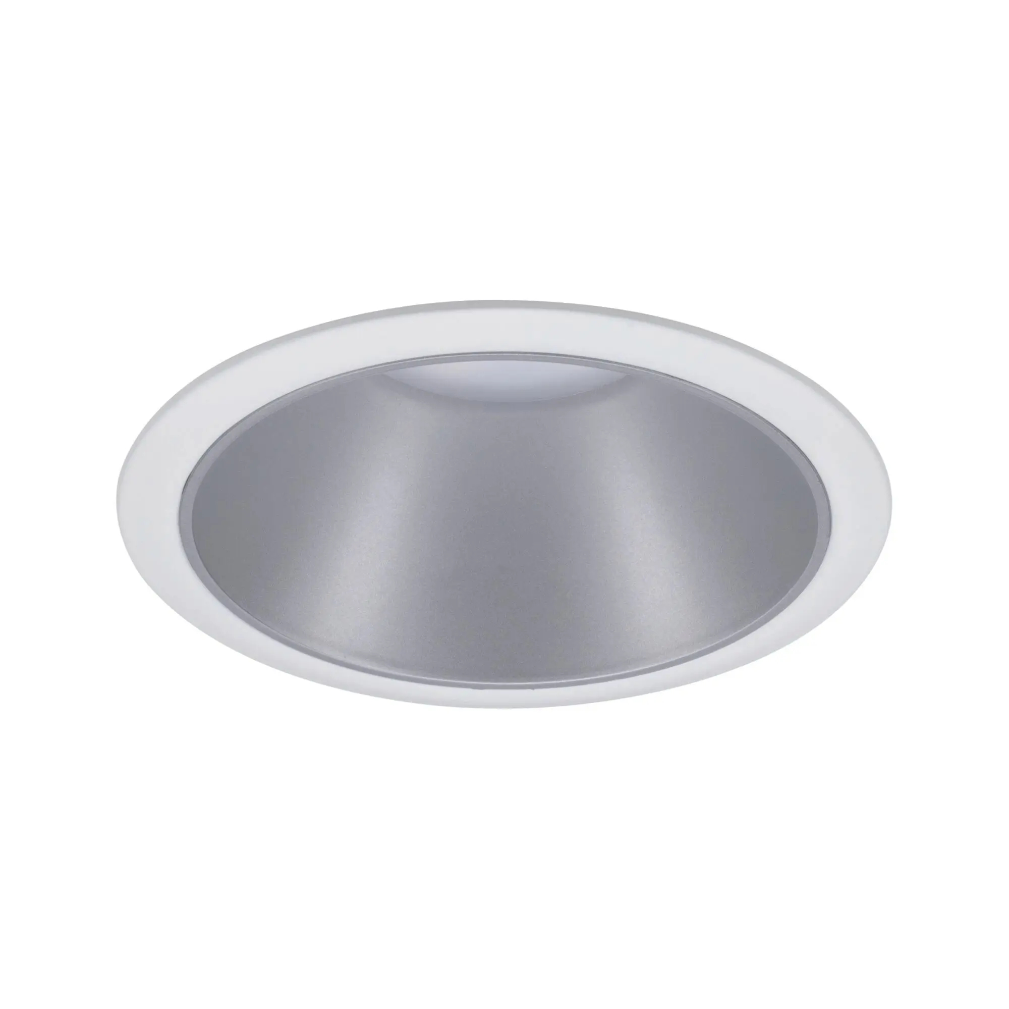 Produktfoto 1 von EBL Set Cole Coin 3StepDim rd starr LED 1x6,5W 2700K 230V weiß/silber matt/Kst