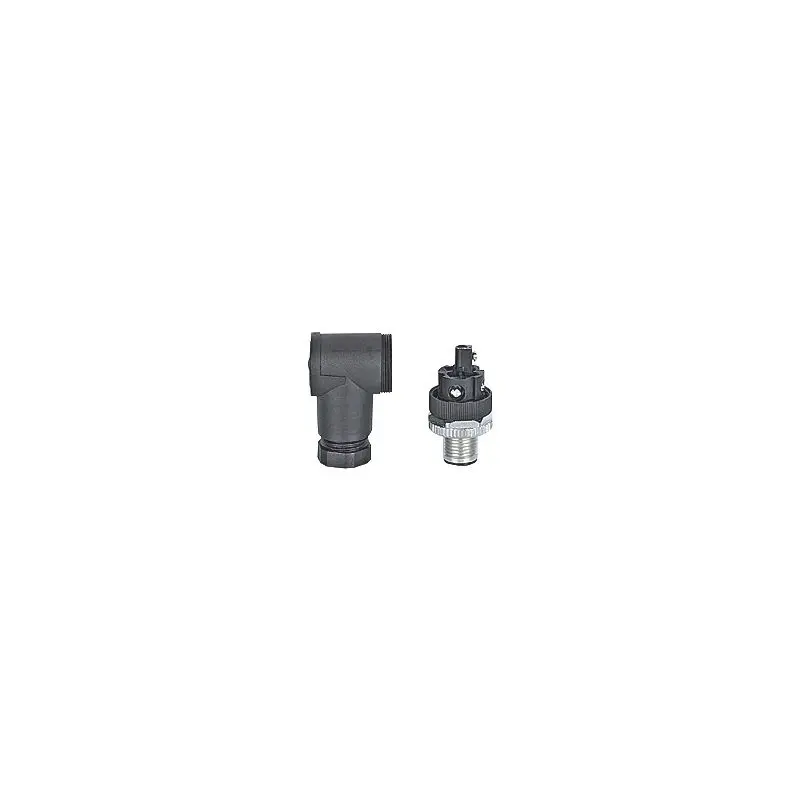 Produktfoto 1 von PSS67 M12 connector angled male 5pole Code B Metallverriegelung 4-6mm