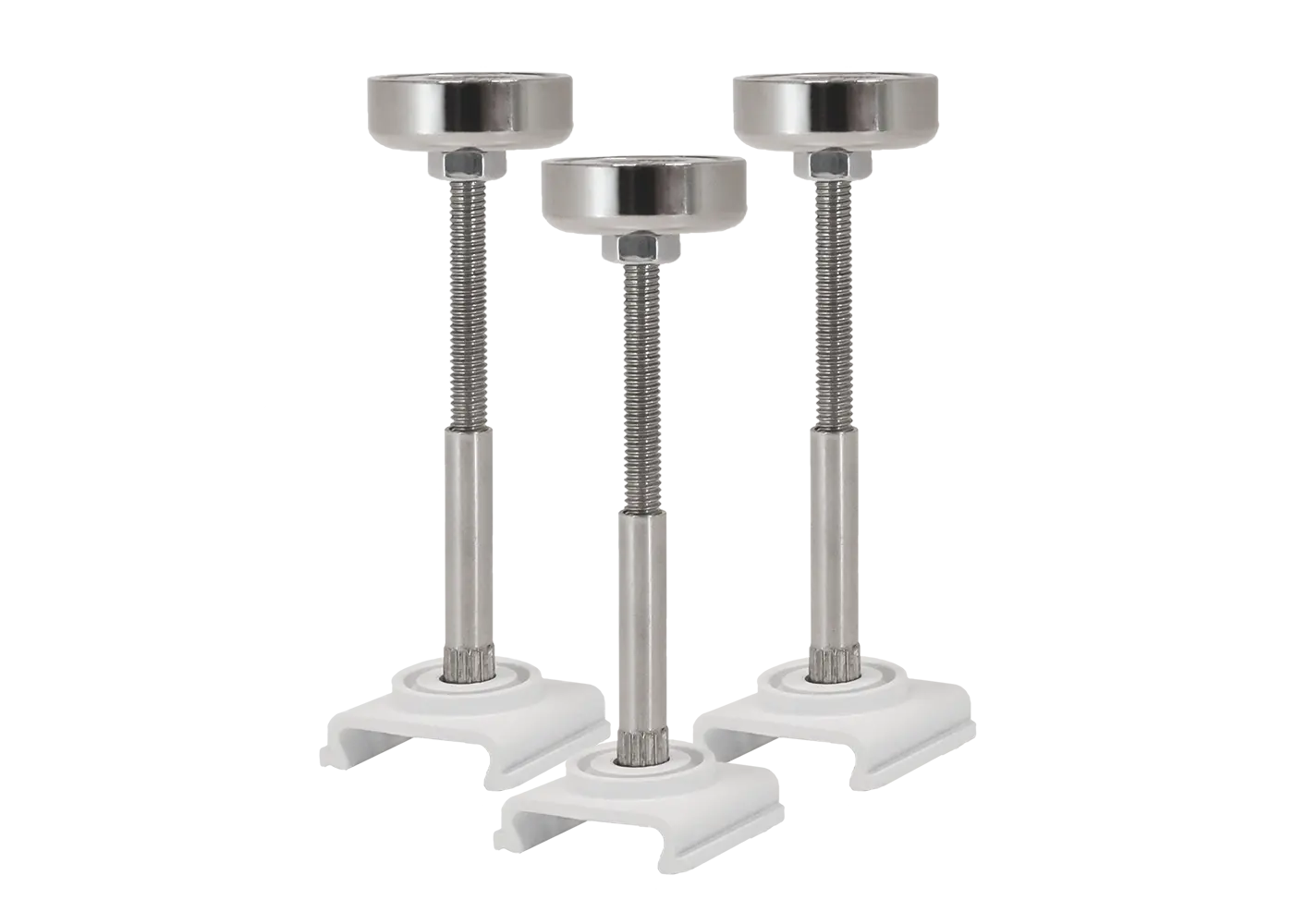 Produktfoto 1 von 3 x TENEO Magnetfuß höhenverstellbar bis 50mm, zur Anbringung auf der Unterseite