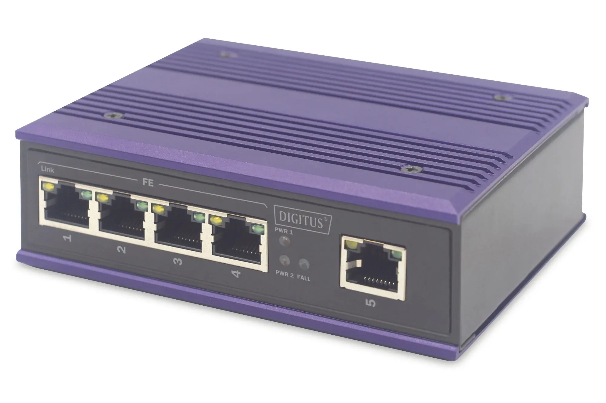 Produktfoto 1 von Industrieller 5-Port Fast Ethernet Switch