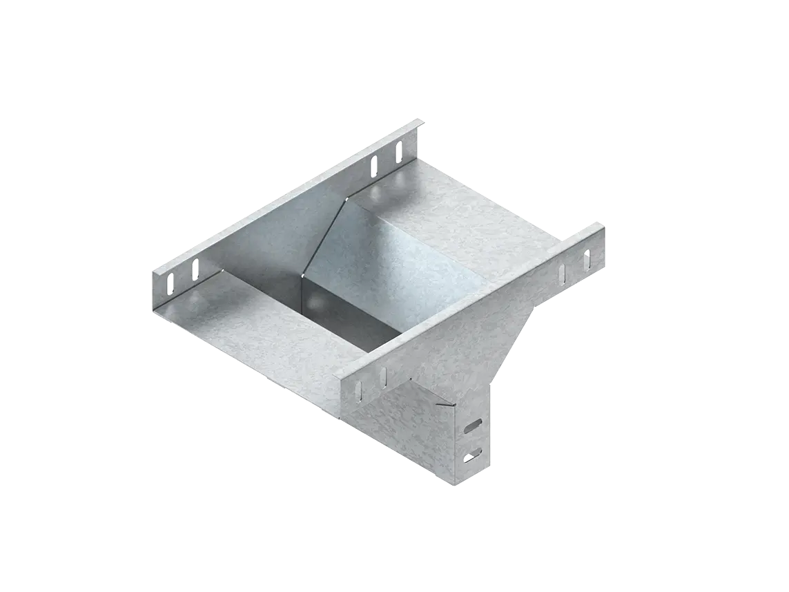 Produktfoto 1 von Abgangstrichter, quer, 35x400 mm bandverzinkt