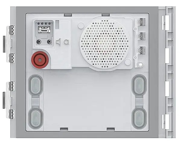 Produktfoto 1 von Audio-Türlautsprecher-Modul PLUS m.4 Ruftasten f.Türstation SFERA