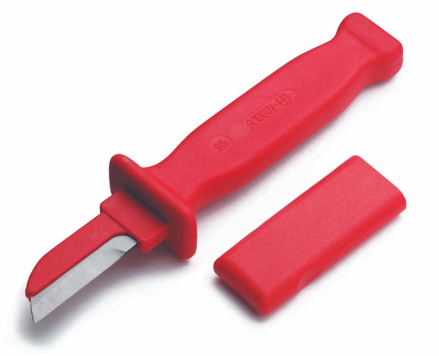 Produktfoto 1 von 1.000 V Kabelmesser mit gerader Klinge und isoliertem Klingenrücken