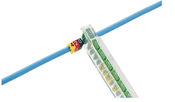 Kennzeichnungssystem CAB 3,f. 4 bis 6mm², Ziffer:5 Grün