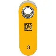 Produktfoto 1 von PITreader key ye 3 Transponderschlüssel Kunststoff gelb