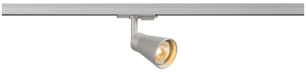 Produktfoto 1 von AVO Spot m.1Ph.Adapter silber 1xGU10 max.50W