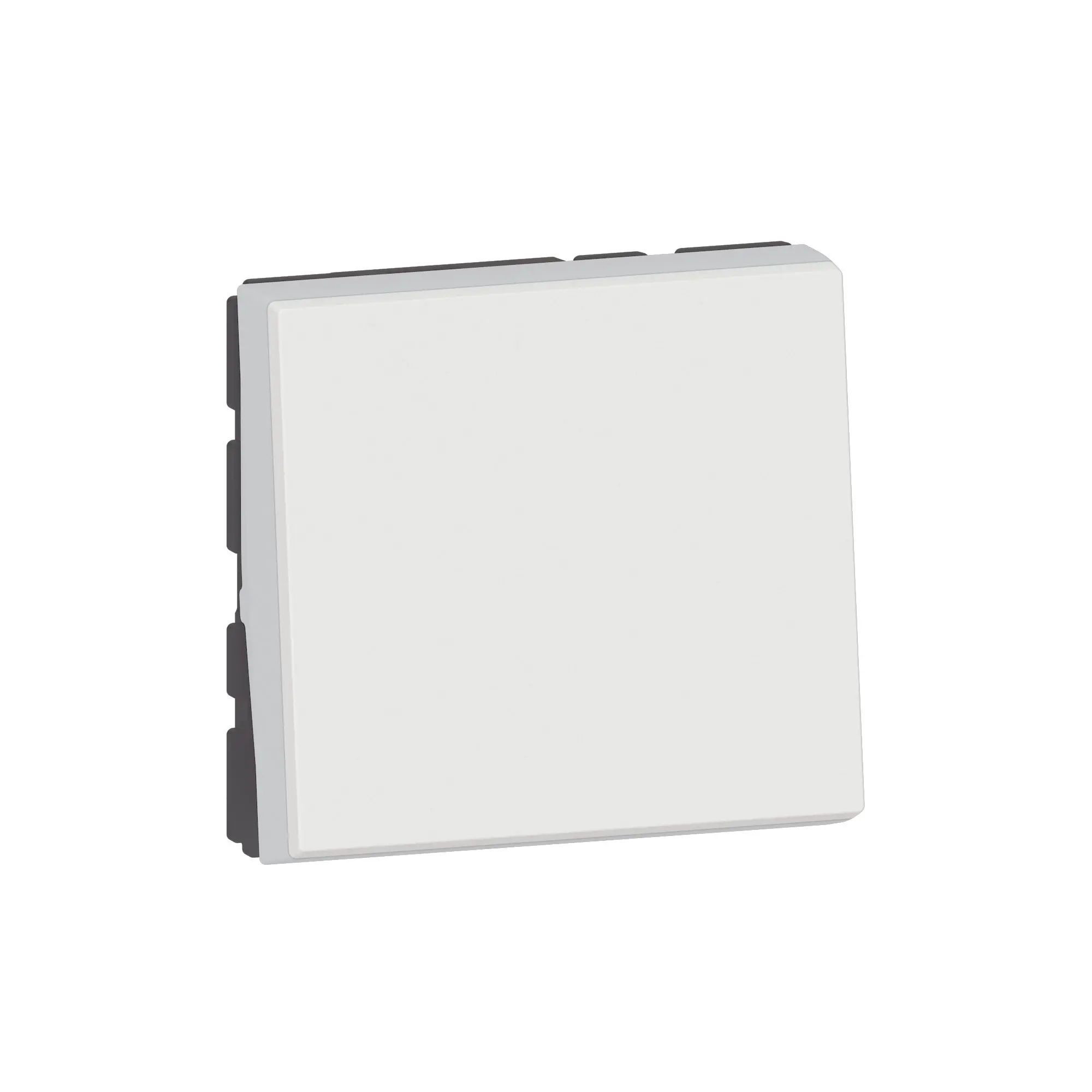 Produktfoto 1 von Mosaic Wechselschalter 10AX, 2-modulig, beleuchtbar mit LED, Ultraweiß
