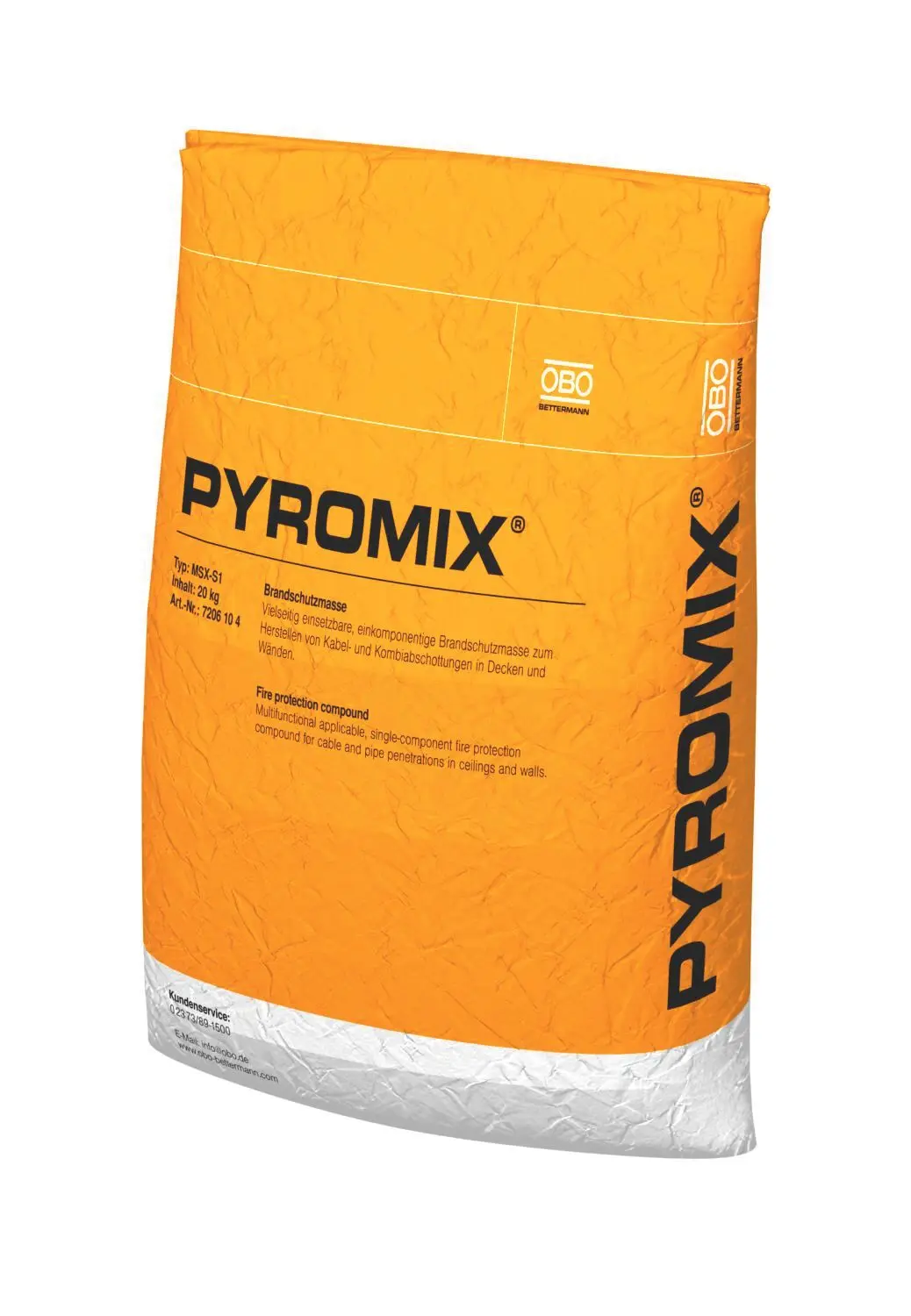 Produktfoto 1 von Brandschutzmörtel für Kombischott 20kg